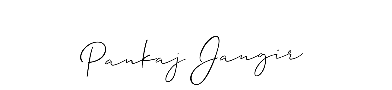 Pankaj Jangir stylish signature style. Best Handwritten Sign (Allison_Script) for my name. Handwritten Signature Collection Ideas for my name Pankaj Jangir. Pankaj Jangir signature style 2 images and pictures png