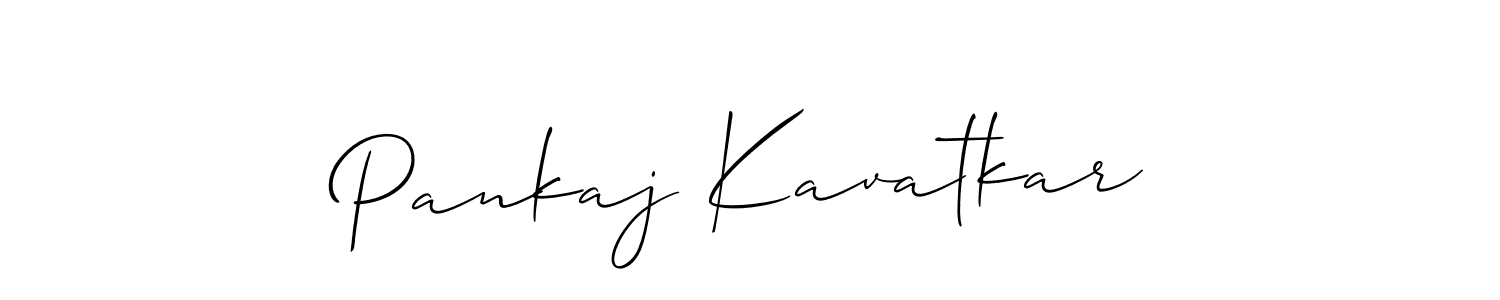 if you are searching for the best signature style for your name Pankaj Kavatkar. so please give up your signature search. here we have designed multiple signature styles  using Allison_Script. Pankaj Kavatkar signature style 2 images and pictures png