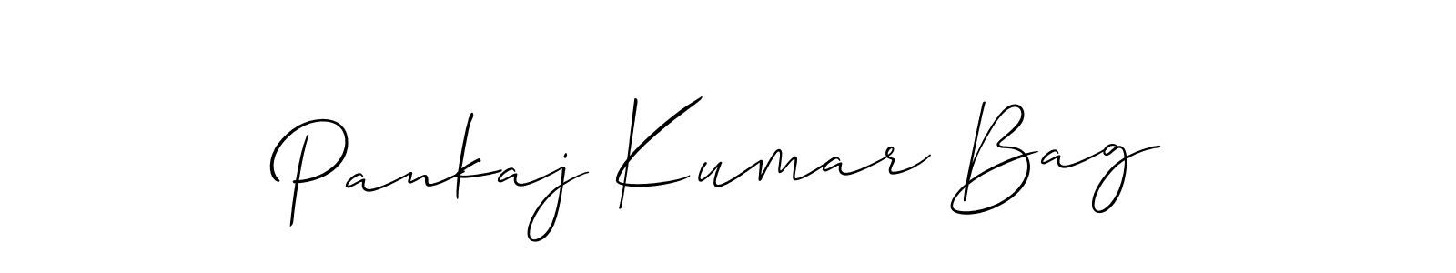 Make a beautiful signature design for name Pankaj Kumar Bag. Use this online signature maker to create a handwritten signature for free. Pankaj Kumar Bag signature style 2 images and pictures png