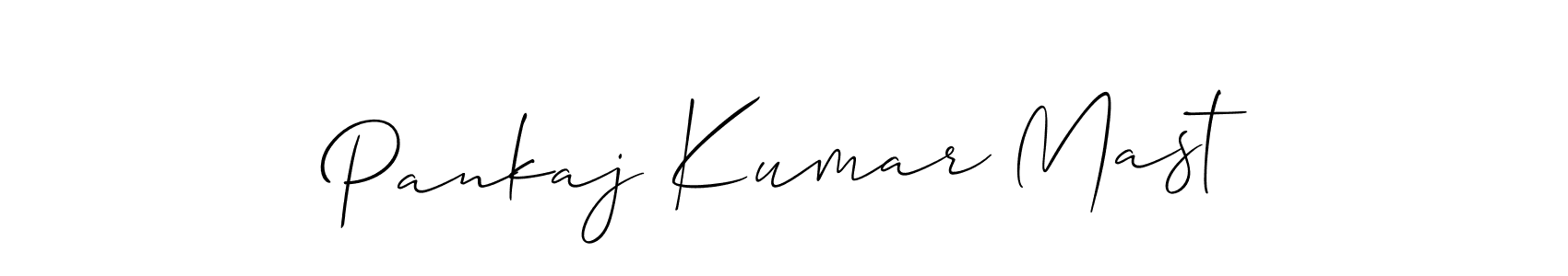This is the best signature style for the Pankaj Kumar Mast name. Also you like these signature font (Allison_Script). Mix name signature. Pankaj Kumar Mast signature style 2 images and pictures png