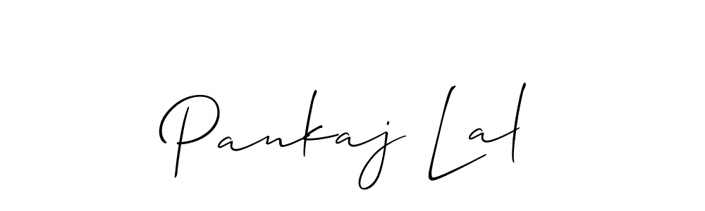 if you are searching for the best signature style for your name Pankaj Lal. so please give up your signature search. here we have designed multiple signature styles  using Allison_Script. Pankaj Lal signature style 2 images and pictures png