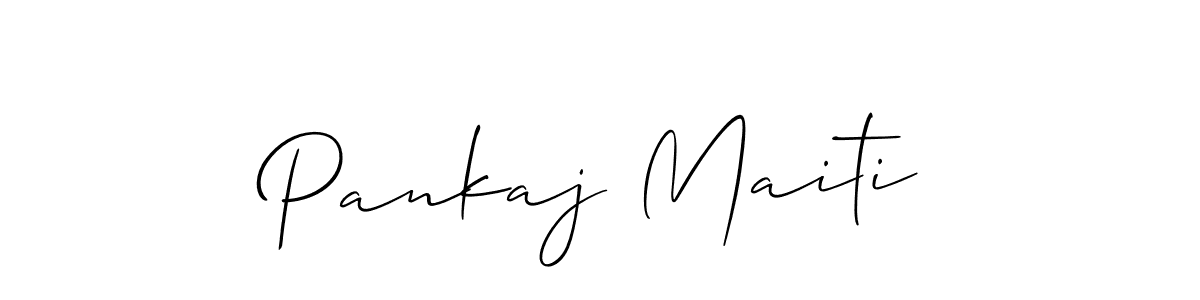 Make a beautiful signature design for name Pankaj Maiti. Use this online signature maker to create a handwritten signature for free. Pankaj Maiti signature style 2 images and pictures png