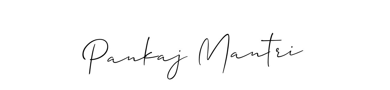 It looks lik you need a new signature style for name Pankaj Mantri. Design unique handwritten (Allison_Script) signature with our free signature maker in just a few clicks. Pankaj Mantri signature style 2 images and pictures png