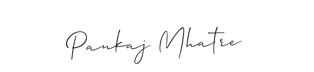 Pankaj Mhatre stylish signature style. Best Handwritten Sign (Allison_Script) for my name. Handwritten Signature Collection Ideas for my name Pankaj Mhatre. Pankaj Mhatre signature style 2 images and pictures png