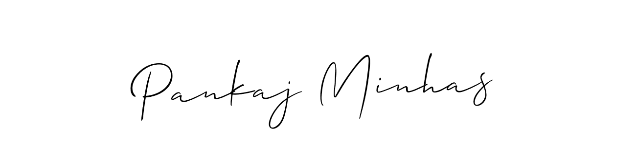 Similarly Allison_Script is the best handwritten signature design. Signature creator online .You can use it as an online autograph creator for name Pankaj Minhas. Pankaj Minhas signature style 2 images and pictures png