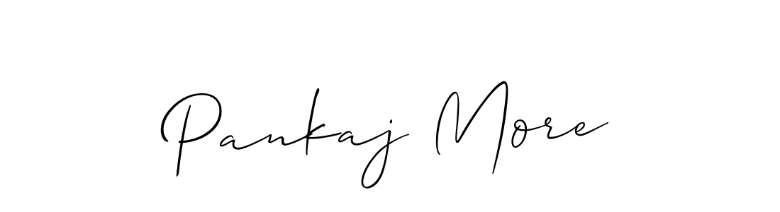 Similarly Allison_Script is the best handwritten signature design. Signature creator online .You can use it as an online autograph creator for name Pankaj More. Pankaj More signature style 2 images and pictures png