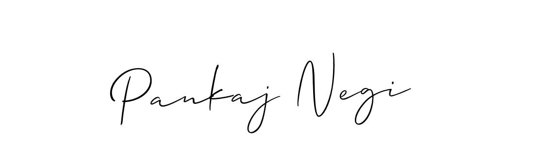 It looks lik you need a new signature style for name Pankaj Negi. Design unique handwritten (Allison_Script) signature with our free signature maker in just a few clicks. Pankaj Negi signature style 2 images and pictures png