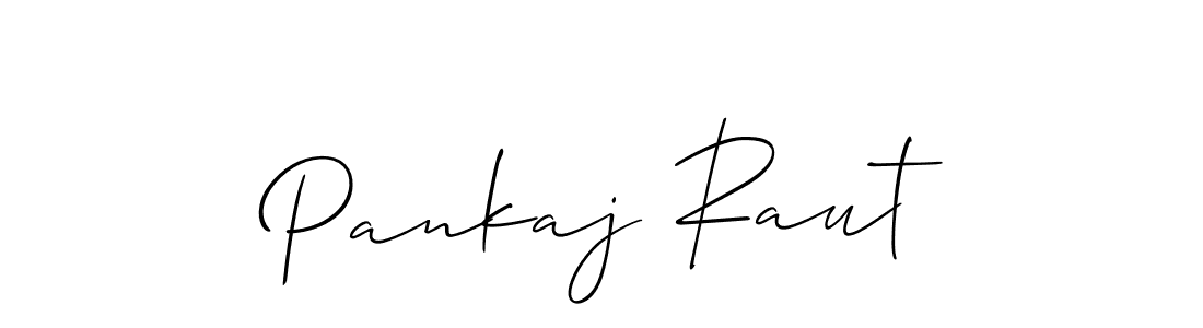 Create a beautiful signature design for name Pankaj Raut. With this signature (Allison_Script) fonts, you can make a handwritten signature for free. Pankaj Raut signature style 2 images and pictures png