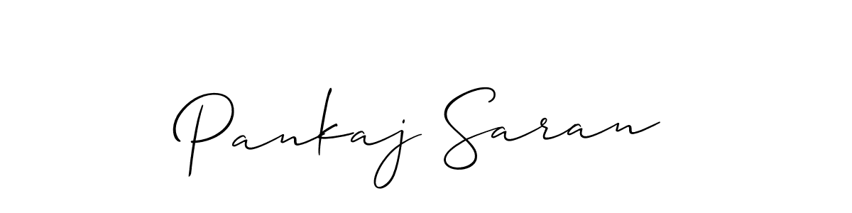 Similarly Allison_Script is the best handwritten signature design. Signature creator online .You can use it as an online autograph creator for name Pankaj Saran. Pankaj Saran signature style 2 images and pictures png