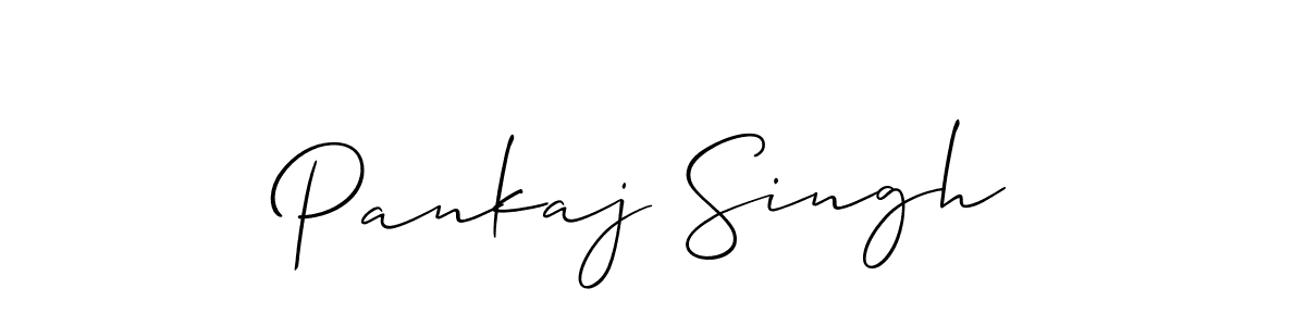 This is the best signature style for the Pankaj Singh name. Also you like these signature font (Allison_Script). Mix name signature. Pankaj Singh signature style 2 images and pictures png