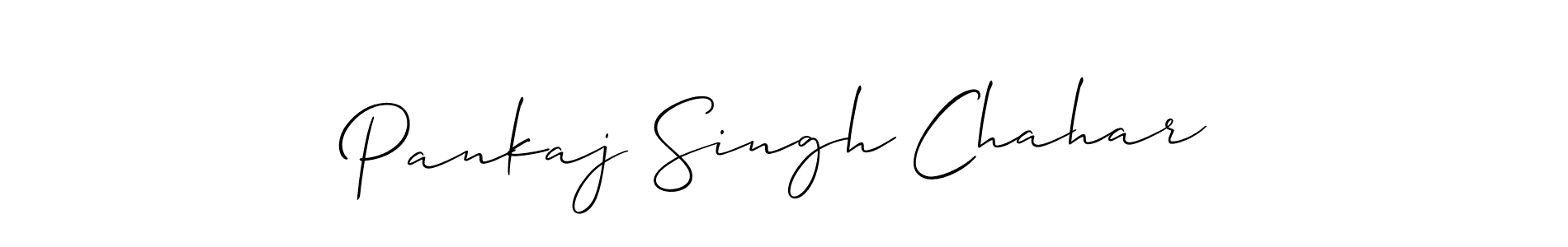 Best and Professional Signature Style for Pankaj Singh Chahar. Allison_Script Best Signature Style Collection. Pankaj Singh Chahar signature style 2 images and pictures png