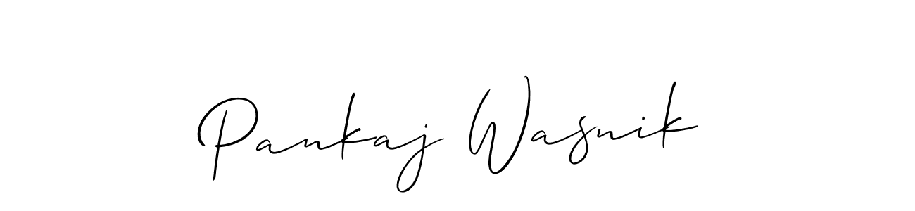 You can use this online signature creator to create a handwritten signature for the name Pankaj Wasnik. This is the best online autograph maker. Pankaj Wasnik signature style 2 images and pictures png