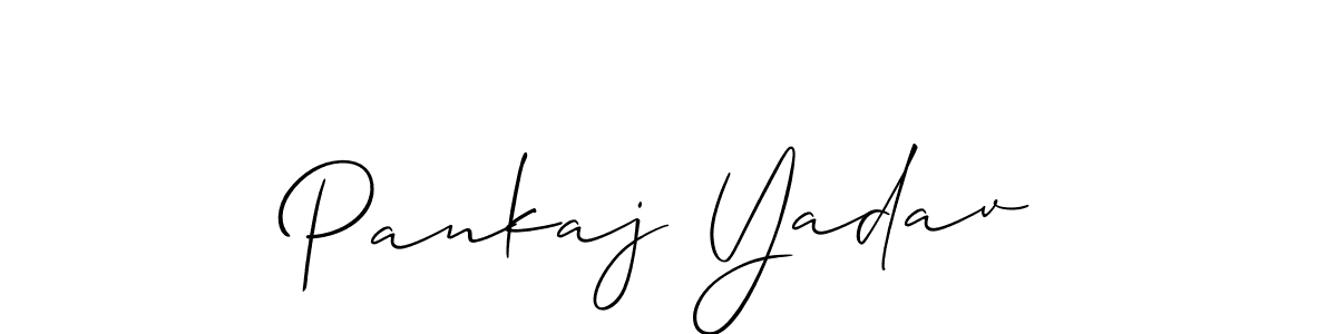 Make a beautiful signature design for name Pankaj Yadav. Use this online signature maker to create a handwritten signature for free. Pankaj Yadav signature style 2 images and pictures png