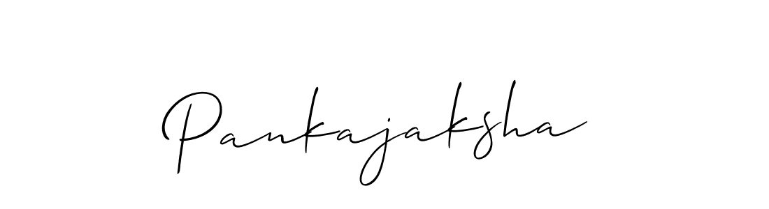 You should practise on your own different ways (Allison_Script) to write your name (Pankajaksha) in signature. don't let someone else do it for you. Pankajaksha signature style 2 images and pictures png