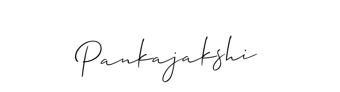 How to make Pankajakshi name signature. Use Allison_Script style for creating short signs online. This is the latest handwritten sign. Pankajakshi signature style 2 images and pictures png