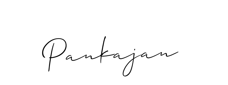 How to Draw Pankajan signature style? Allison_Script is a latest design signature styles for name Pankajan. Pankajan signature style 2 images and pictures png