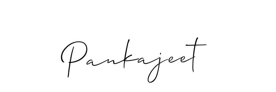 You should practise on your own different ways (Allison_Script) to write your name (Pankajeet) in signature. don't let someone else do it for you. Pankajeet signature style 2 images and pictures png