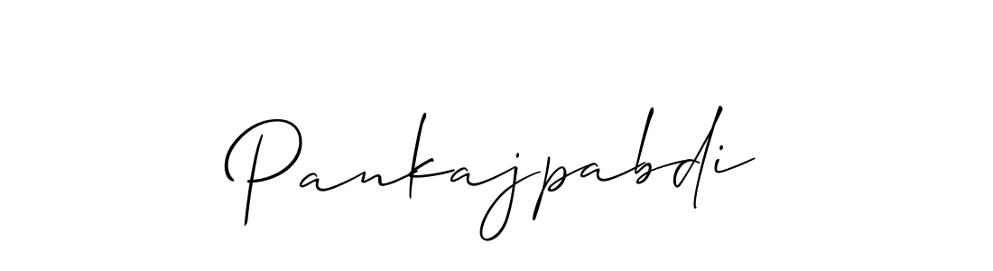 You should practise on your own different ways (Allison_Script) to write your name (Pankajpabdi) in signature. don't let someone else do it for you. Pankajpabdi signature style 2 images and pictures png