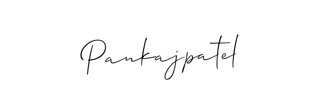 Pankajpatel stylish signature style. Best Handwritten Sign (Allison_Script) for my name. Handwritten Signature Collection Ideas for my name Pankajpatel. Pankajpatel signature style 2 images and pictures png