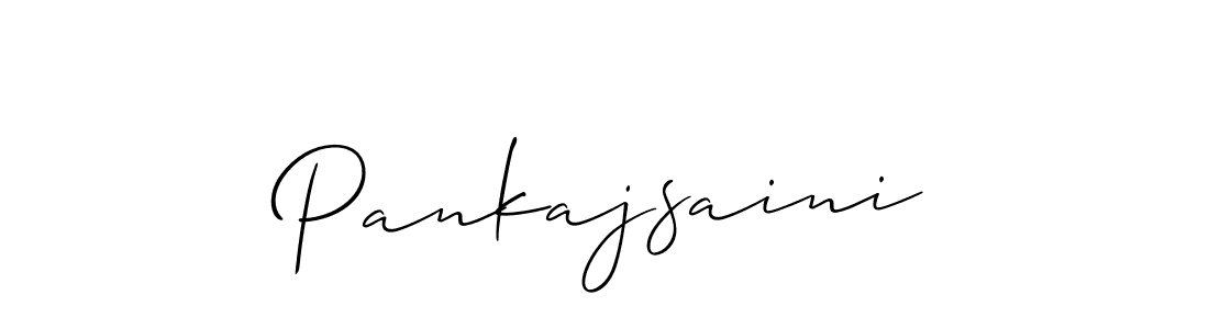 This is the best signature style for the Pankajsaini name. Also you like these signature font (Allison_Script). Mix name signature. Pankajsaini signature style 2 images and pictures png