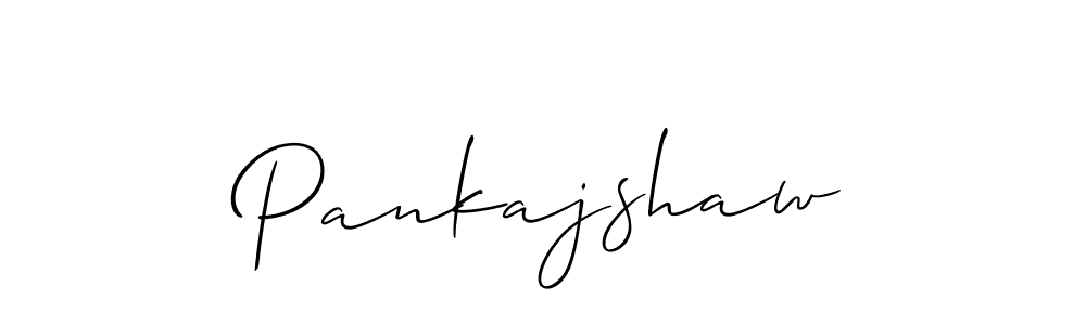 How to Draw Pankajshaw signature style? Allison_Script is a latest design signature styles for name Pankajshaw. Pankajshaw signature style 2 images and pictures png