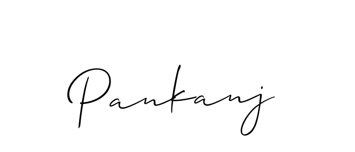 Best and Professional Signature Style for Pankanj. Allison_Script Best Signature Style Collection. Pankanj signature style 2 images and pictures png