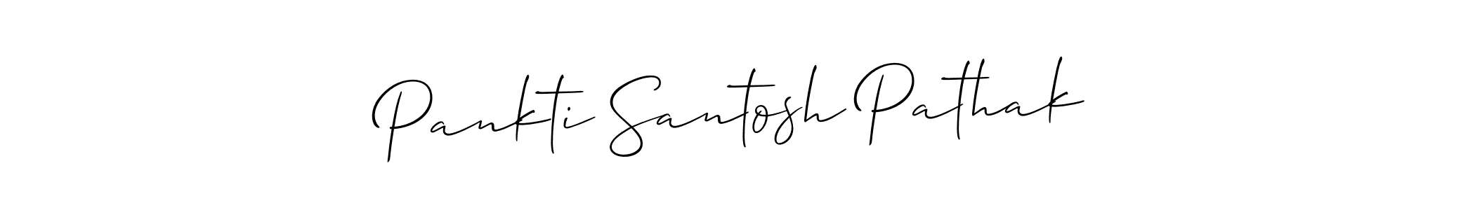 Make a beautiful signature design for name Pankti Santosh Pathak. Use this online signature maker to create a handwritten signature for free. Pankti Santosh Pathak signature style 2 images and pictures png