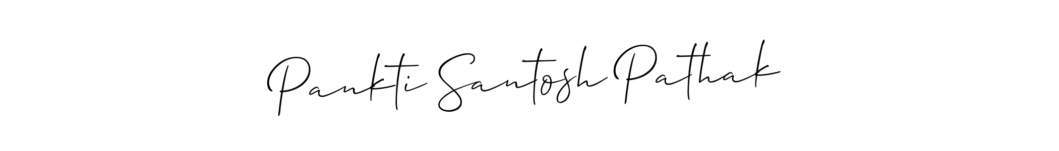 Make a beautiful signature design for name Pankti Santosh Pathak. Use this online signature maker to create a handwritten signature for free. Pankti Santosh Pathak signature style 2 images and pictures png