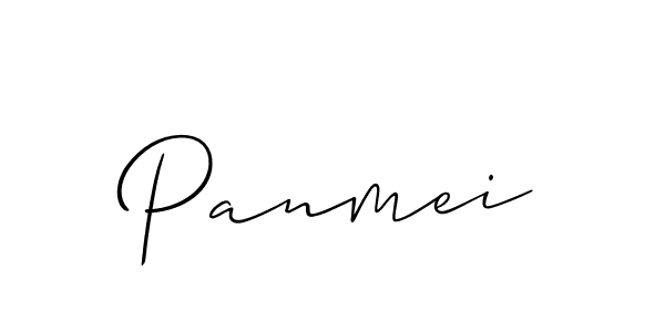 Allison_Script is a professional signature style that is perfect for those who want to add a touch of class to their signature. It is also a great choice for those who want to make their signature more unique. Get Panmei name to fancy signature for free. Panmei signature style 2 images and pictures png
