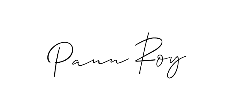 See photos of Pann Roy official signature by Spectra . Check more albums & portfolios. Read reviews & check more about Allison_Script font. Pann Roy signature style 2 images and pictures png