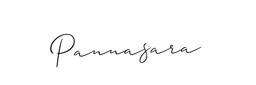 The best way (Allison_Script) to make a short signature is to pick only two or three words in your name. The name Pannasara include a total of six letters. For converting this name. Pannasara signature style 2 images and pictures png