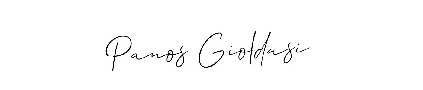 Make a beautiful signature design for name Panos Gioldasi. With this signature (Allison_Script) style, you can create a handwritten signature for free. Panos Gioldasi signature style 2 images and pictures png