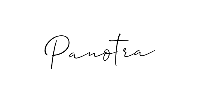 How to make Panotra name signature. Use Allison_Script style for creating short signs online. This is the latest handwritten sign. Panotra signature style 2 images and pictures png