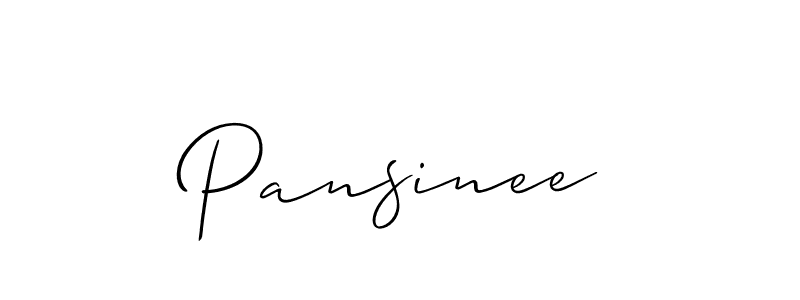 This is the best signature style for the Pansinee name. Also you like these signature font (Allison_Script). Mix name signature. Pansinee signature style 2 images and pictures png