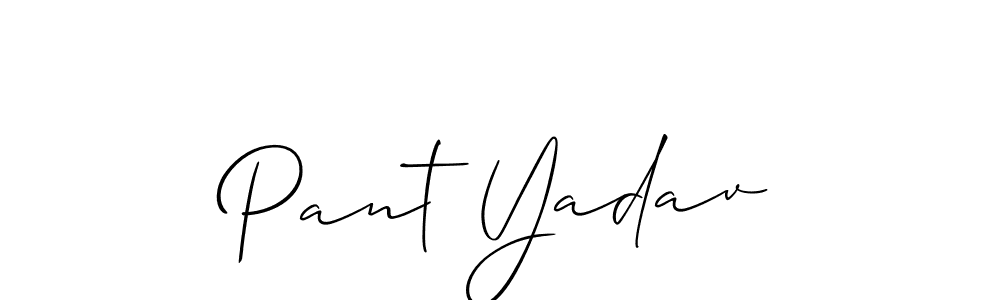 Once you've used our free online signature maker to create your best signature Allison_Script style, it's time to enjoy all of the benefits that Pant Yadav name signing documents. Pant Yadav signature style 2 images and pictures png