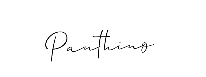 Also we have Panthino name is the best signature style. Create professional handwritten signature collection using Allison_Script autograph style. Panthino signature style 2 images and pictures png