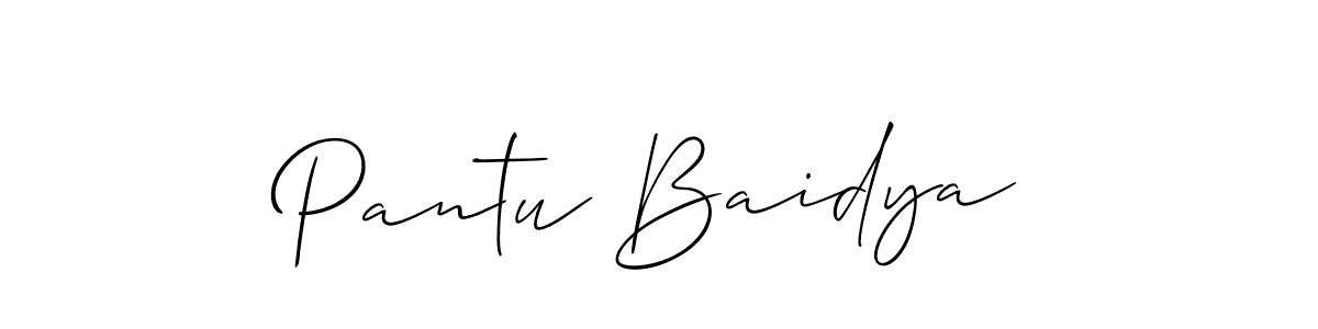 This is the best signature style for the Pantu Baidya name. Also you like these signature font (Allison_Script). Mix name signature. Pantu Baidya signature style 2 images and pictures png