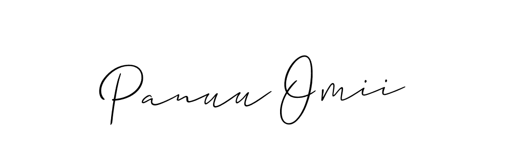 Make a short Panuu Omii signature style. Manage your documents anywhere anytime using Allison_Script. Create and add eSignatures, submit forms, share and send files easily. Panuu Omii signature style 2 images and pictures png