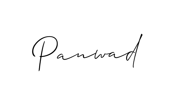 It looks lik you need a new signature style for name Panwad. Design unique handwritten (Allison_Script) signature with our free signature maker in just a few clicks. Panwad signature style 2 images and pictures png