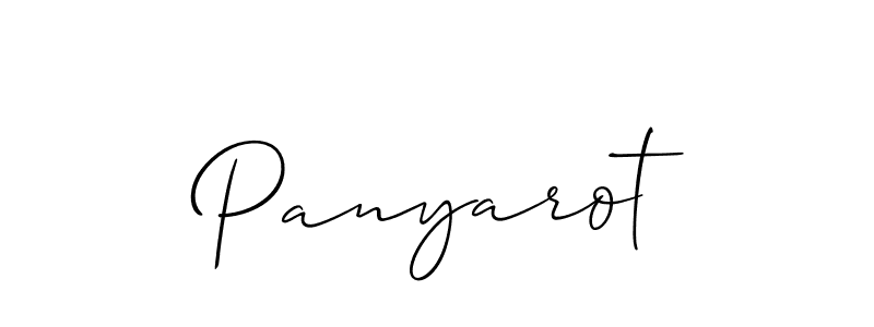 Once you've used our free online signature maker to create your best signature Allison_Script style, it's time to enjoy all of the benefits that Panyarot name signing documents. Panyarot signature style 2 images and pictures png
