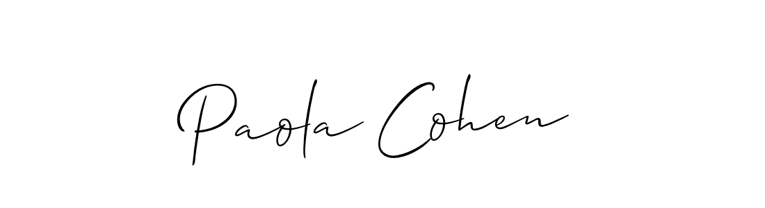 You can use this online signature creator to create a handwritten signature for the name Paola Cohen. This is the best online autograph maker. Paola Cohen signature style 2 images and pictures png