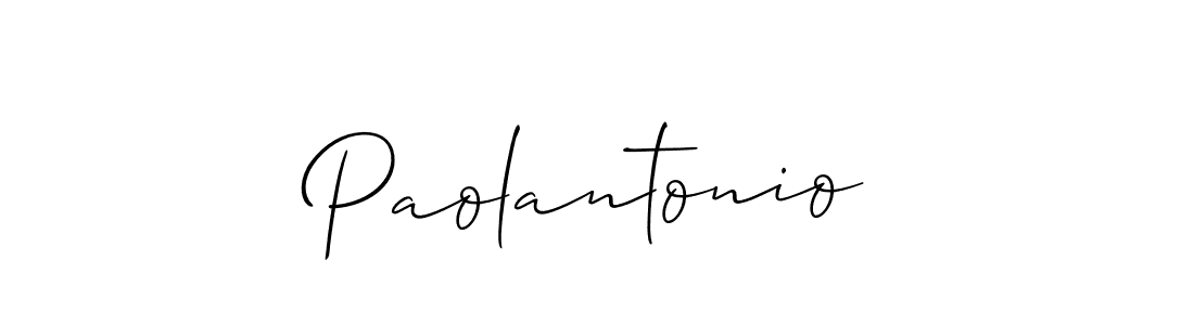 if you are searching for the best signature style for your name Paolantonio. so please give up your signature search. here we have designed multiple signature styles  using Allison_Script. Paolantonio signature style 2 images and pictures png