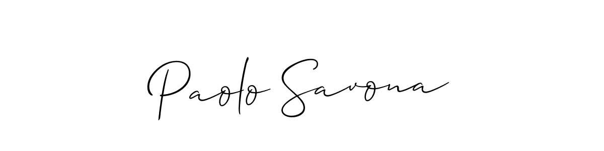 Make a beautiful signature design for name Paolo Savona. Use this online signature maker to create a handwritten signature for free. Paolo Savona signature style 2 images and pictures png