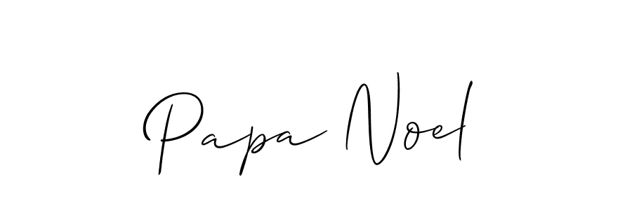 How to make Papa Noel name signature. Use Allison_Script style for creating short signs online. This is the latest handwritten sign. Papa Noel signature style 2 images and pictures png