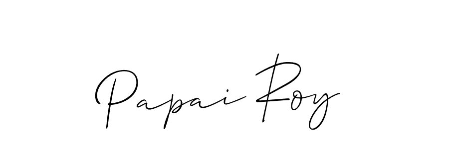 This is the best signature style for the Papai Roy name. Also you like these signature font (Allison_Script). Mix name signature. Papai Roy signature style 2 images and pictures png