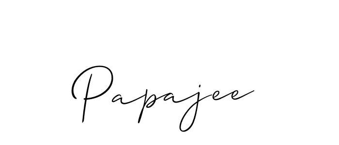 Here are the top 10 professional signature styles for the name Papajee. These are the best autograph styles you can use for your name. Papajee signature style 2 images and pictures png