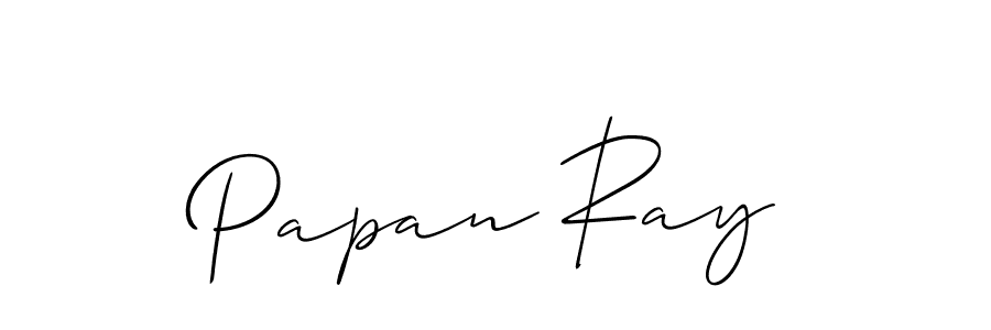 Best and Professional Signature Style for Papan Ray. Allison_Script Best Signature Style Collection. Papan Ray signature style 2 images and pictures png