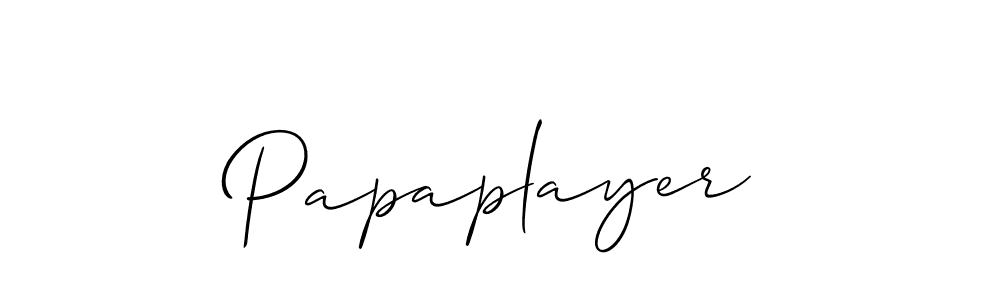 Make a beautiful signature design for name Papaplayer. Use this online signature maker to create a handwritten signature for free. Papaplayer signature style 2 images and pictures png