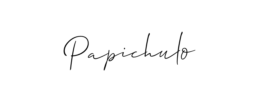 Papichulo stylish signature style. Best Handwritten Sign (Allison_Script) for my name. Handwritten Signature Collection Ideas for my name Papichulo. Papichulo signature style 2 images and pictures png
