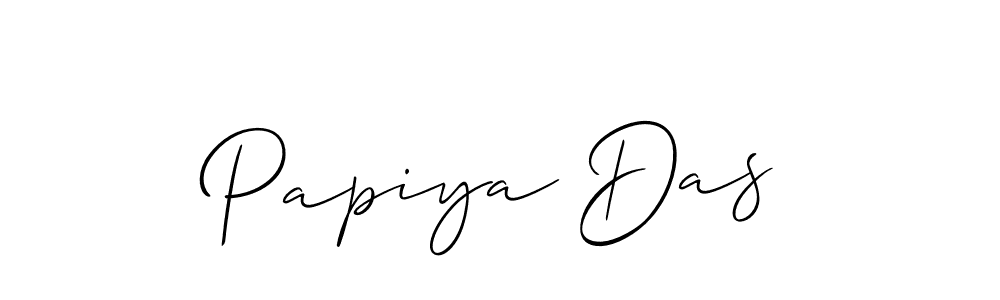 Best and Professional Signature Style for Papiya Das. Allison_Script Best Signature Style Collection. Papiya Das signature style 2 images and pictures png